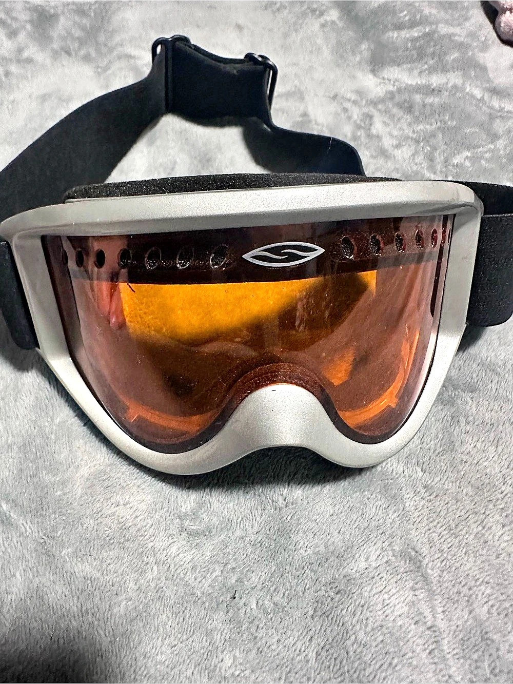 Smith Cascade Ski Goggles Black & Silver